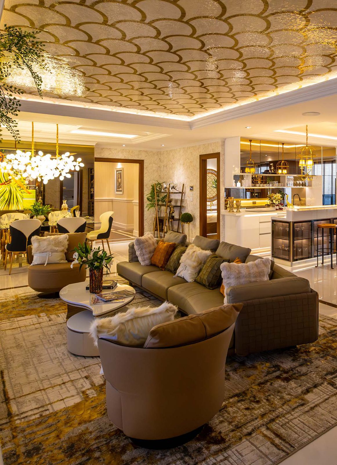 ตัวอย่างแนวทางการตกแต่ง (โชว์รูม The Riviera Malibu)