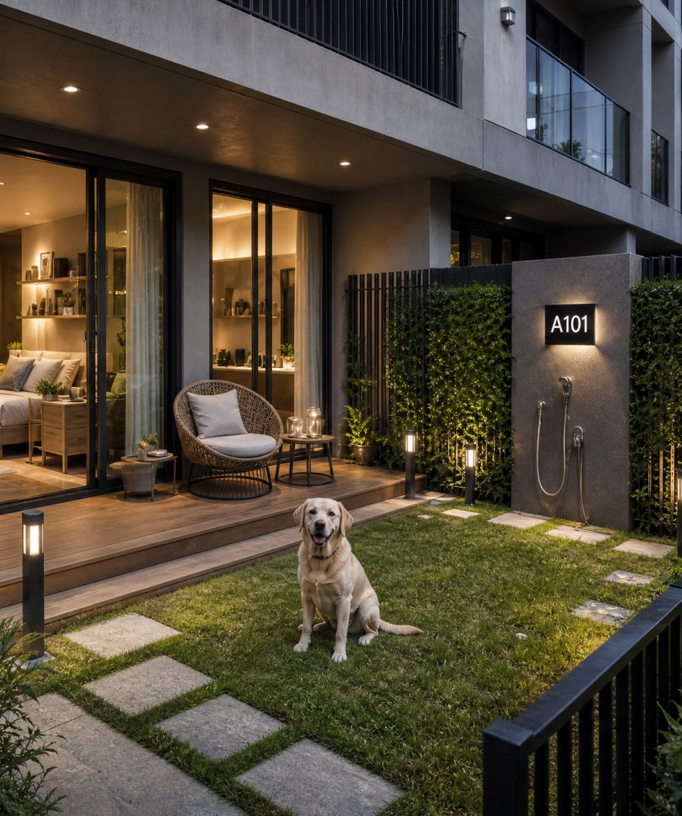 Garden Residence ห้องชั้นล่างพร้อมสวนส่วนตัว