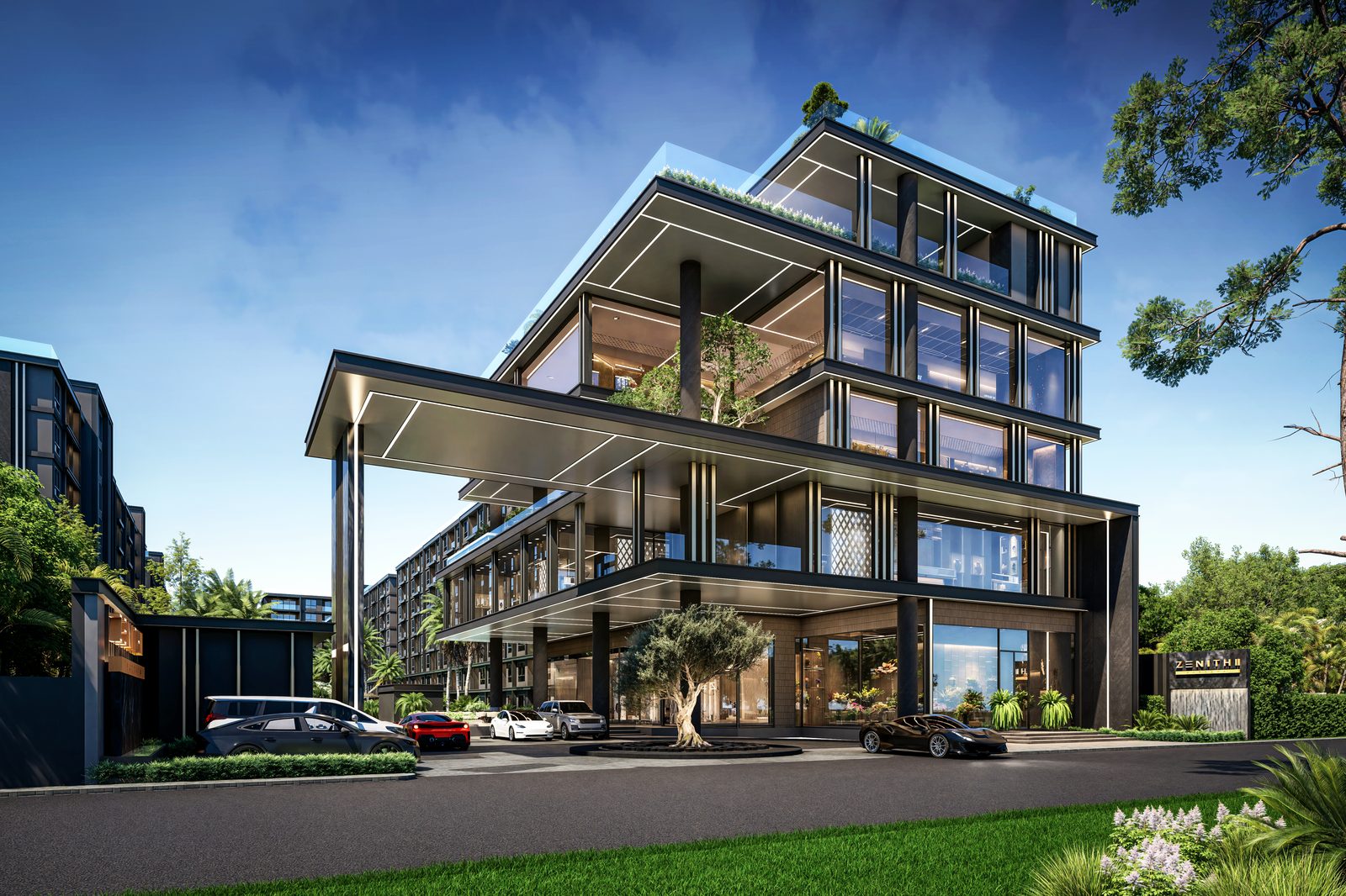 อาคาร Wellness & Longevity Hub